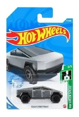 comprar Hot Wheels Green Speed - Tesla Cybertruck 3\u002F5 177\u002F250