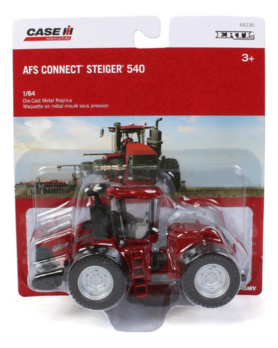 Trator Case Ih Afs Connect Steiger 540 Rodad Duplo Ertl 1/64 Vermelho
