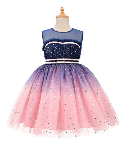 Vestido De Tul Para Niñas De 2 A 10 Años, Vestido De Princes