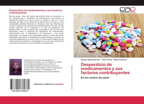 Libro: Desperdicio De Medicamentos Y Sus Factores Contribuye