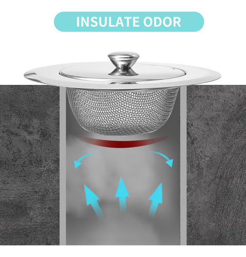 Y K Colador De Fregadero De Cocina De Acero Inoxidable Con