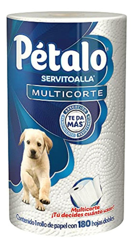 Pétalo Servitoalla Multicortes, 180 Hojas