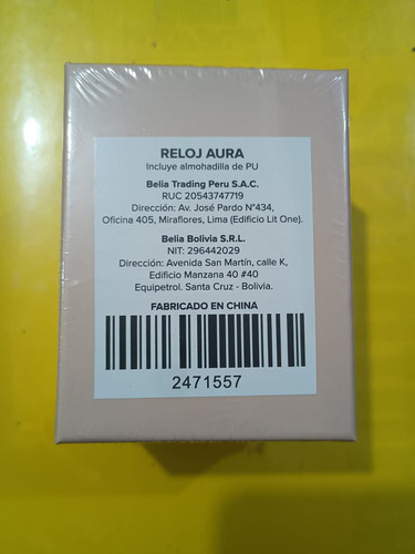 Reloj Galant Aura Acero Inoxidable Incluye Caja