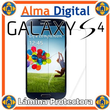 Lamina Protector Pantalla Transparente Samsung Galaxy S4 Siv