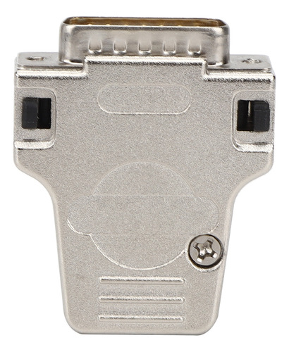 Conector Serie D-sub Db15p-180 Con Carcasa Metálica De 15 Pi