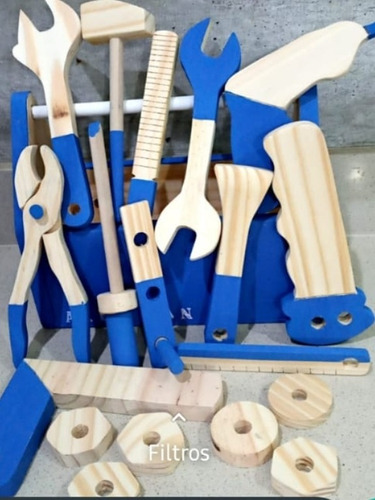 Imagen 1 de 5 de Juguetes De Madera
