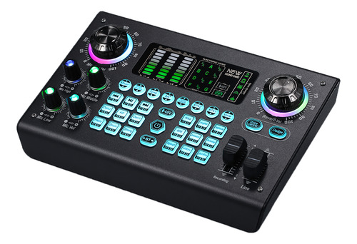 Tarjeta De Sonido Live Console Digital Bt Mixing Usb Integra