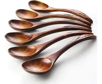 Comprar Cucharas De Sopa De Madera, Cuchara Mágica, Cucharas De Para