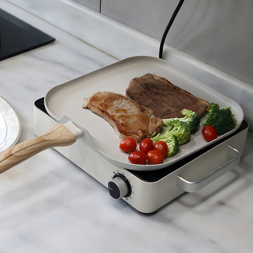 Chef Koch Batería De Cocina Juego De Sartenes Antiadherente 17 Piezas Blanco