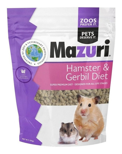 Mazuri Hamster & Gerbil Diet 350g