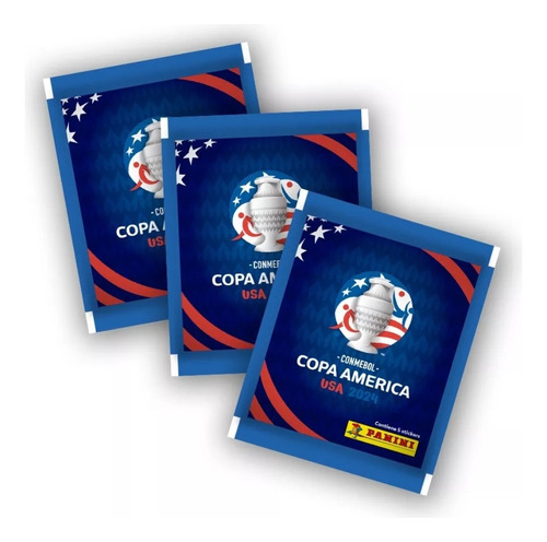 10 Sobres Copa América Usa 2024. Panini