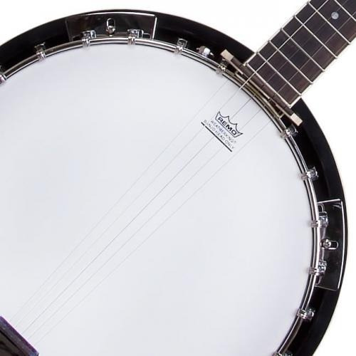 Imagem 5 de 5 de Banjo Strinberg Wb50 Mogno Pele Remo Weatherking Com Bag