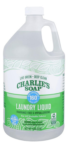 Charlies Jabón Detergente Líquido (160 Cargas, 1 Paquete) Li
