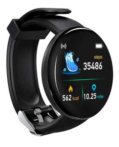 Reloj Inteligente Smartwatch Circular Fitness Ritmo Card. Ax