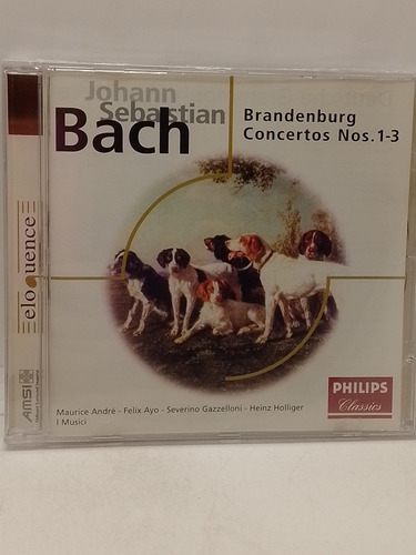 J. S. Bach Brandenburg Concertos N. 1-3 Cd Nuevo 