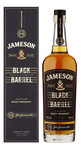 Whiskey Jameson Black Barrel 750ml C/estuche Irlandes