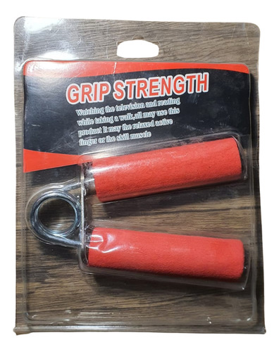 Ejercitador De Mano Y Antebrazo Bodyfit Resistencia 11kg Color Rojo