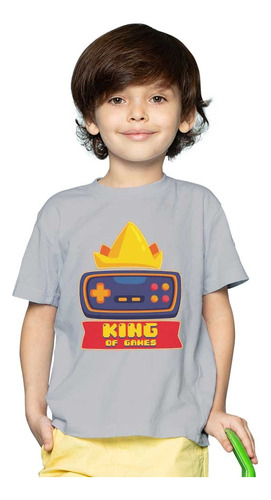 King Of Games 678 Videojuegos Bagù Kids Polera Niño