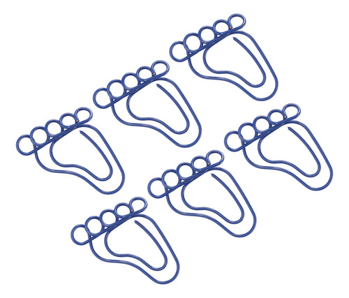 Clips De Papel Con Forma De Pie, 100 Unidades, Antideslizant