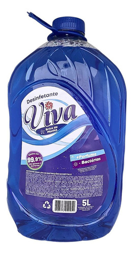 Desinfetante De Lavanda Viva Clean 5 Litros