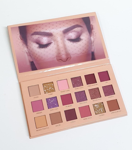 Paleta De Sombras Nude 18 Tonos 