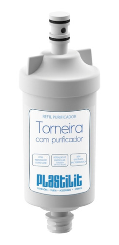 Repuesto Filtro Purificador De Agua C/ Plastilit C/ Grifo