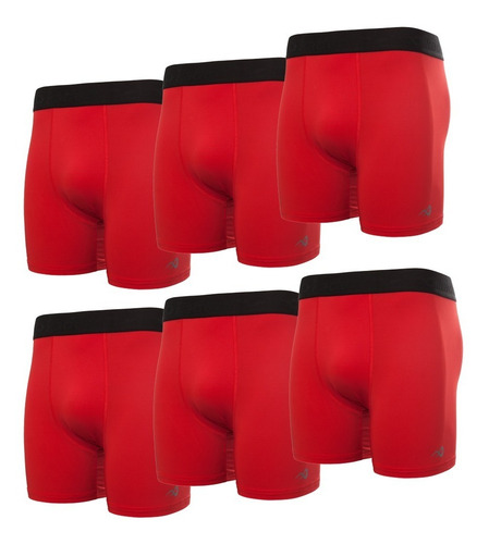 Boxer Deportivo Calza Calzoncillo Running Microfibra X6 Pack