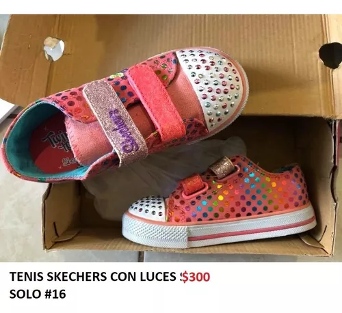 Circo Productividad pulgar Tenis Skechers Con Luces Niña Outlet/saldos Mchn