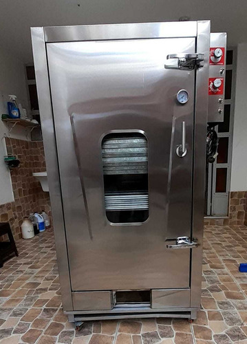 Horno Panadero Pastelero En Acero Inox 8 10 Bandejas Vap Ven