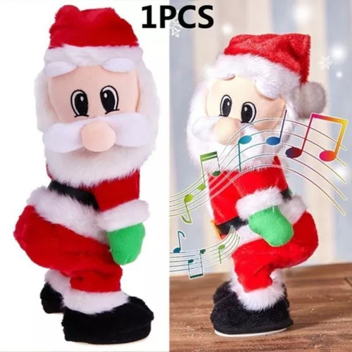 Mc Juguete Eléctrico Twerk Santa Claus Música Bailando For