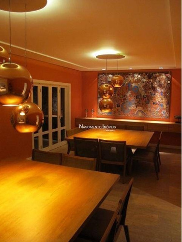 Casa Com 4 Suítes À Venda, 451 M² Por R$ 3.196.000 - Gramado - Campinas/sp - Ca0414