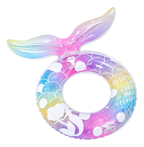 Flotador Inflable De Sirena Para Anillo De Natación