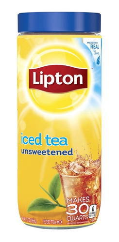 Polvo Para Bebida Lipton Unsweetened 85g Importado