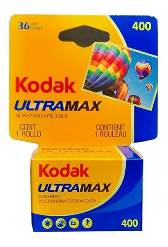 Rollo Fotográfico Kodak Ultramax 400 Csc