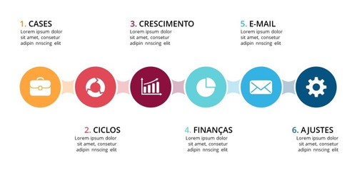 Imagem 5 de 10 de Templates Powerpoint Infográficos 2200 Slides Atualizados