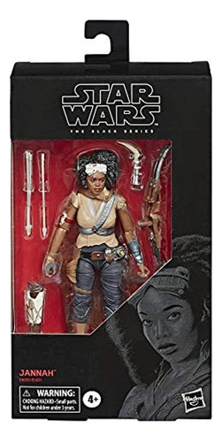 Star Wars The Black Series Jannah Toy 6  Scale The Rise Of S