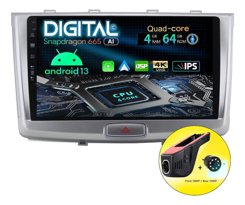 Radio Pantalla Android Haval H6 2014/18