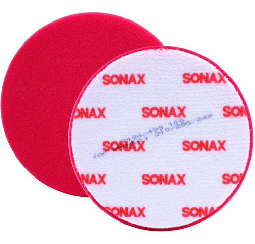 Boina De Espuma Vermelha Corte 160mm Sonax Etapa Corte