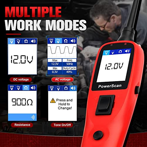 Probador De Circuitos Automotrices Autel Powerscan Ps100 - C