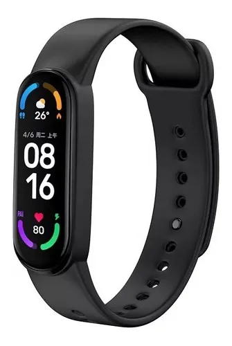 Correa Compatible con Xiaomi Mi Band 5 Color Gris Oscuro