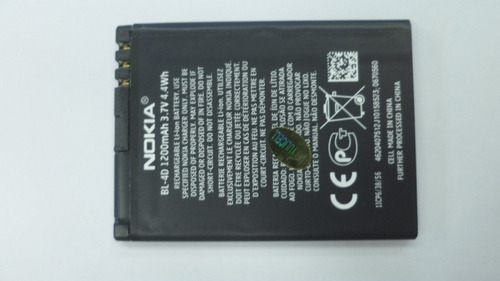Imagen 7 de 7 de Bateria Original Nokia Bl-4d 3.7v 1200mah (2014) Oz4563