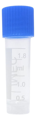500 Tubo Criogênico Criotubo 2ml Tampa Rosca 12x45mm