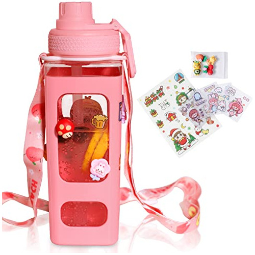 Botella De Agua Kawaii Para Niños Lindos Botellas De C4qlv