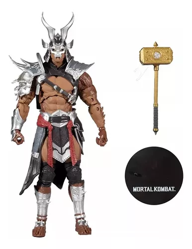 Boneco De Ação Mcfarlane Mortal Kombat Shao Kahn, 17 Cm