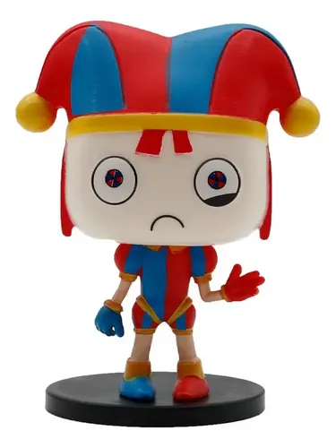 Fwefww 6pcs The Amazing Digital Circus Pop Acción Figura