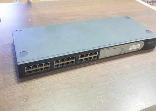 Switch 24 Portas 3com Baseline 2024 3c16471b 10/100