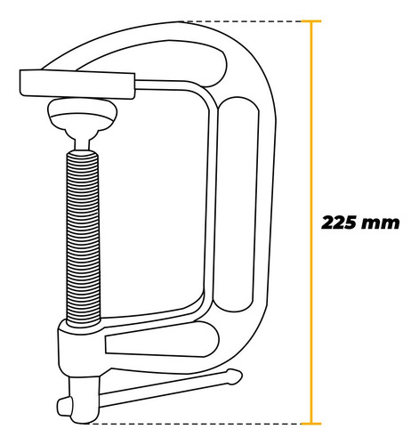 Kit Ferramenta De Aperto Sargento Torno E Grampo