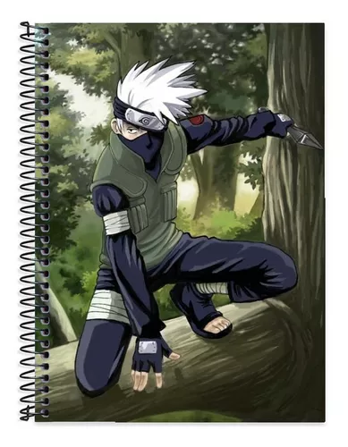 Sketchbook/caderno Para Desenhar Kakashi Naruto