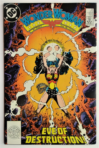 Wonder Woman 21 Dc Comics 1988 George Perez
