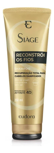  Shampoo Siàge Reconstrói Os Fios 250ml - Eudora